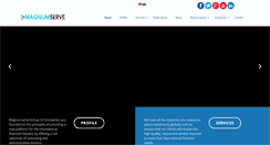 Desktop Screenshot of magnumserve.com
