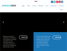 Tablet Screenshot of magnumserve.com